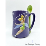 Tasse-Fée-Clochette-20-ème-anniversaire-Disneyland-Paris-20-ans-Disney-mug-Tink-violet-vert-cuillère (3)