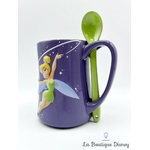 Tasse-Fée-Clochette-20-ème-anniversaire-Disneyland-Paris-20-ans-Disney-mug-Tink-violet-vert-cuillère (5)