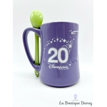 Tasse-Fée-Clochette-20-ème-anniversaire-Disneyland-Paris-20-ans-Disney-mug-Tink-violet-vert-cuillère (6)