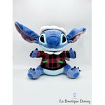 Peluche-Stitch-Noël-Disney-Store-2017-Lilo-et-Stitch-monstre-bleu-manteau-carreaux-32-cm (5)