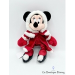 Peluche-Minnie-Mouse-Noël-Disneyland-Paris-Disney-rouge-manteau-hiver-25-cm (2)