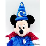 Peluche-Mickey-Mouse-Fantasia-chapeau-Disneyland-Paris-Disney-magicien-rouge-bleu-64-cm (2)