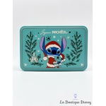 Boite-métal-Stitch-Joyeux-Noël-Disneyland-Paris-2023-Disney-Lilo-et-Stitch-gâteaux-biscuits-vert (3)