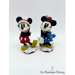 Figurines-Mickey-Minnie-Mouse-Noël-Disneyland-Paris-Disney-résine-vintage (4)