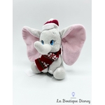 Peluche-Dumbo-Noël-Disney-Store-2015-éléphant-gris-bonnet-18-cm (2)