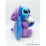 Peluche-Stitch-Souillon-Disneyland-2019-Disney-pyjama-violet-biberon-Ohana-30-cm (5)
