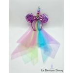 Serre-tête-Oreilles-Minnie-Mouse-Licorne-Disney-Parks-2022-ears-Disneyland-sequins-violet (2)