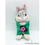 Peluche-Panpan-Bambi-Disney-Babies-Disneyland-Paris-lapin-gris-couffin-couverture-vert-fleur (3)
