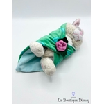 Peluche-Panpan-Bambi-Disney-Babies-Disneyland-Paris-lapin-gris-couffin-couverture-vert-fleur (2)