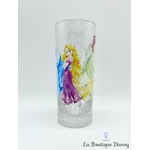 Verre-Princesses-Blanche-Neige-Cendrillon-Raiponce-Tiana-Belle-Disneyland-Paris-Disney-paillettes-plastique (3)