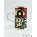 Tasse-Mickey-et-ses-amis-Noël-Disney-mug-England-vintage-sapin-cheminée (5)