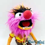 Peluche-Animal-Les-Muppets-Disney-Store-2012-orange-écusson-48-cm (3)