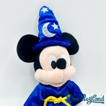 Peluche-Mickey-Mouse-Fantasia-Disneyland-Paris-2022-Disney-chapeau-magicien-bleu-38-cm (2)