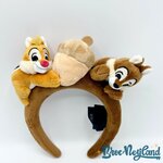 Serre-tête-Oreilles-Tic-et-Tac-peluche-Disney-Parks-2024-ears-marron-noisette (2)