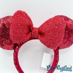 Serre-tête-Oreilles-Minnie-Mouse-Red-and-Enchanted-Disney-Parks-2024-ears-sequins-rouge (3)