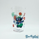 Verre-Amora-Lilo-et-Stitch-Hula-Disney-moutarde