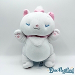 Peluche-Marie-moyen-Cuddleez-Disney-Store-2018-Les-Aristochats-blanc-dort-couché (4)