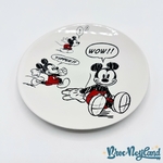 Assiette-à-dessert-Mickey-Mouse-BD-Disneyland-Paris-Disney-dessin-bande-dessinée-blanc-rouge (1)