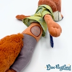 Peluche-Nick-Wilde-Zootopie-Disneyland-Paris-2015-Disney-Store-renard-cravate-35-cm