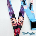 Lanière-Pins-Mickey-Minnie-Tour-Eiffel-Disneyland-Disney-ville-Paris-bleu-cordon-tour-de-cou (1)