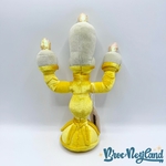 Peluche-Lumière-chandelier-La-Belle-et-la-Bête-Disney-Store-jaune-écusson-32-cm (1)