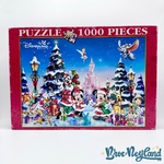 Puzzle-1000-Pièces-Mickey-et-ses-amis-Noël-Disneyland-Paris-Disney-rouge (2)