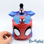 Jouet-Figurine-Spidey-Web-Spinning-Hauler-Marvel-Jazwares-Spider-Man-véhicule-lance-toile-transformable (2)