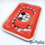 Plateau-Mickey-Mouse-Walt-Disney-vintage-métal-rouge (2)