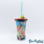 Gobelet-paille-Ariel-La-Petite-Sirène-Disney-Store-2023-verre-plastique-double-paroi (2)