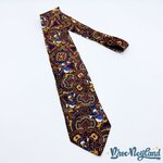 Cravate-Donald-Duck-The-Disney-Store-bordeau-baroque (2)
