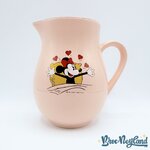 Carafe-Mickey-et-Minnie-Mouse-Walt-Disney-Productions-vintage-pichet-rose (4)