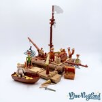 Jouet-Figurines-Radeau-des-Enfants-Perdus-Peter-Pan-Disney-Heroes-Famosa-vintage-ensemble-de-jeu-playset (2)