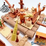 Jouet-Figurines-Radeau-des-Enfants-Perdus-Peter-Pan-Disney-Heroes-Famosa-vintage-ensemble-de-jeu-playset (4)