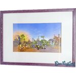 Cadre-Lithographie-Cast-Member-10-ans-ancienneté-Disneyland-Paris-Disney (1)