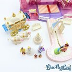 Polly-Pocket-Le-Château-enchanté-de-Cendrillon-Disney-Bluebird-1995-palais-100%-COMPLET (6)