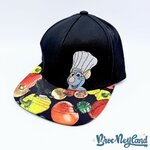 Casquette-Rémy-Ratatouille-Disneyland-Paris-Disney-noir-légumes (2)