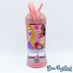 Gourde-Princesses-Disneyland-Disney-gobelet-paille-verre-plastique-rose (5)