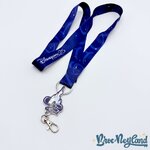 Lanière-Pins-25ème-Anniversaire-Disneyland-Paris-25-ans-Disney-bleu-cordon-tour-de-cou (2)