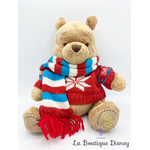 peluche-winnie-ourson-disney-store-2008-echarpe-pull-rouge-noel-5