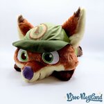 Peluche-Nick-Wilde-XXL-Zootopie-2-Disney-SEGA-Japon-vert-dort-couché-65-cm (7)
