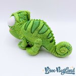 Peluche-Pascal-Disney-On-Ice-Raiponce-caméléon-vert-24-cm (5)