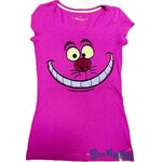 Tee-shirt-Chat-Cheshire-Alice-au-pays-des-Merveilles-Disneyland-Paris-Disney-taille-S-rose (3)