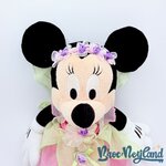 Peluche-Minnie-Mouse-Fée-Princesse-Disneyland-Paris-Disney-rose-verte-36-cm (4)
