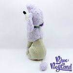 Peluche-Georgette-Oliver-et-Compagnie-Walt-Disney-1989-chien-violet-37-cm (2)