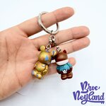 Porte-clés-Vinylmation-Jr-Mickey-Mouse-Tic-20ème-anniversaire-Disneyland-Paris-20-ans-Disney-figurine-détachable (2)