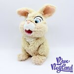 Peluche-Miss-Bunny-Disneyland-Paris-Disney-Bambi-lapin-crème-poils-longs-26-cm (2)