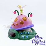 Radio-Réveil-Fée-Clochette-lumineux-Lexibook-Disney-Peter-Pan-horloge-maison-champignon (5)