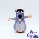 Jouet-Figurine-Django-Ratatouille-Disney-Pixar-Mattel-2007-rat-bleu-12-cm (3)