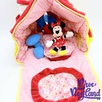 Peluche-Maison-Minnie-Mouse-Disneyland-Resort-Paris-Disney-jaune-sac-transport-30-cm (4)