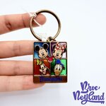 Porte-clés-métal-Mickey-et-ses-amis-Disneyland-Resort-USA-vitrail (2)